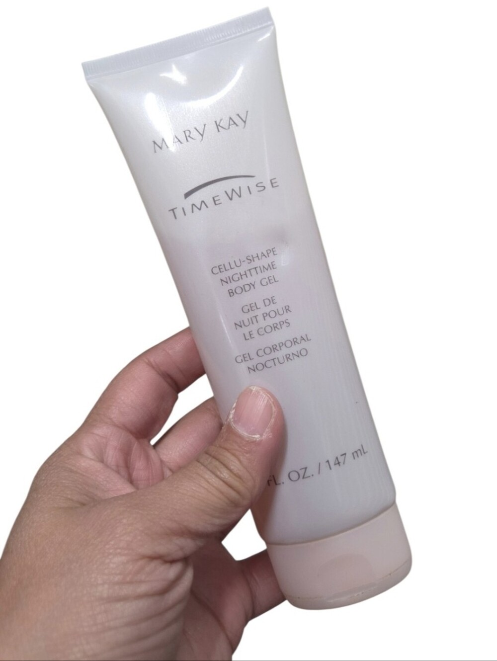 Mary Kay TimeWise Body Gel in Pale Pink Tube